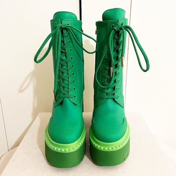 New Jimmy Choo x Sailor Moon Jupiter Lace Up Boots - Picture 2 of 13